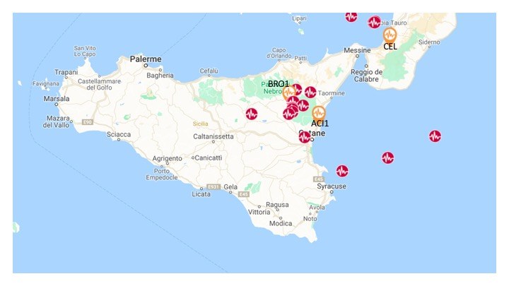 Fort séisme en Sicile de magnitude 4,6 au pied de l'Etna