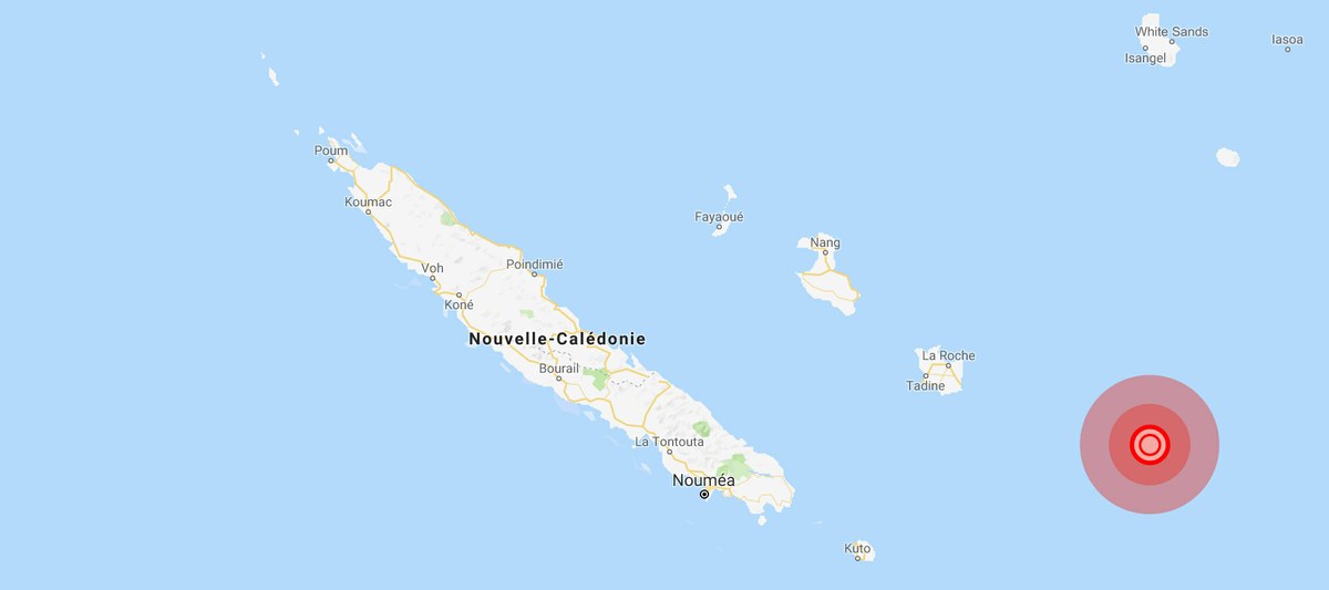 Un séisme a touché les archipels du Pacifique vers 15h20 heure locale ce mercredi 05 décembre