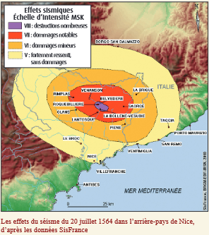 SEISMES HISTORIQUES